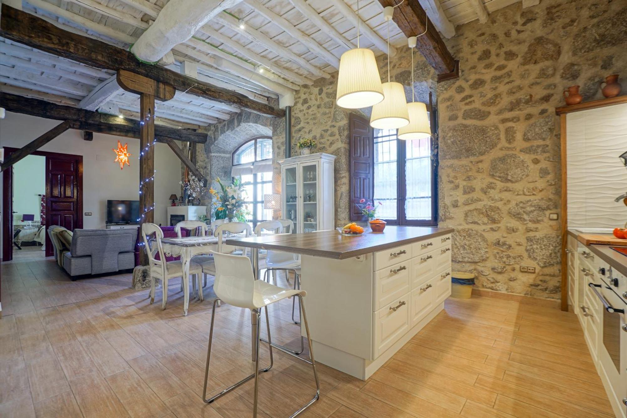 Ferienwohnung Casa Jardin De La Plata Banos De Montemayor Zimmer foto